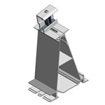 Fotovoltage - verbindings- en bevestigingselementen Van der Valk Rear foot side